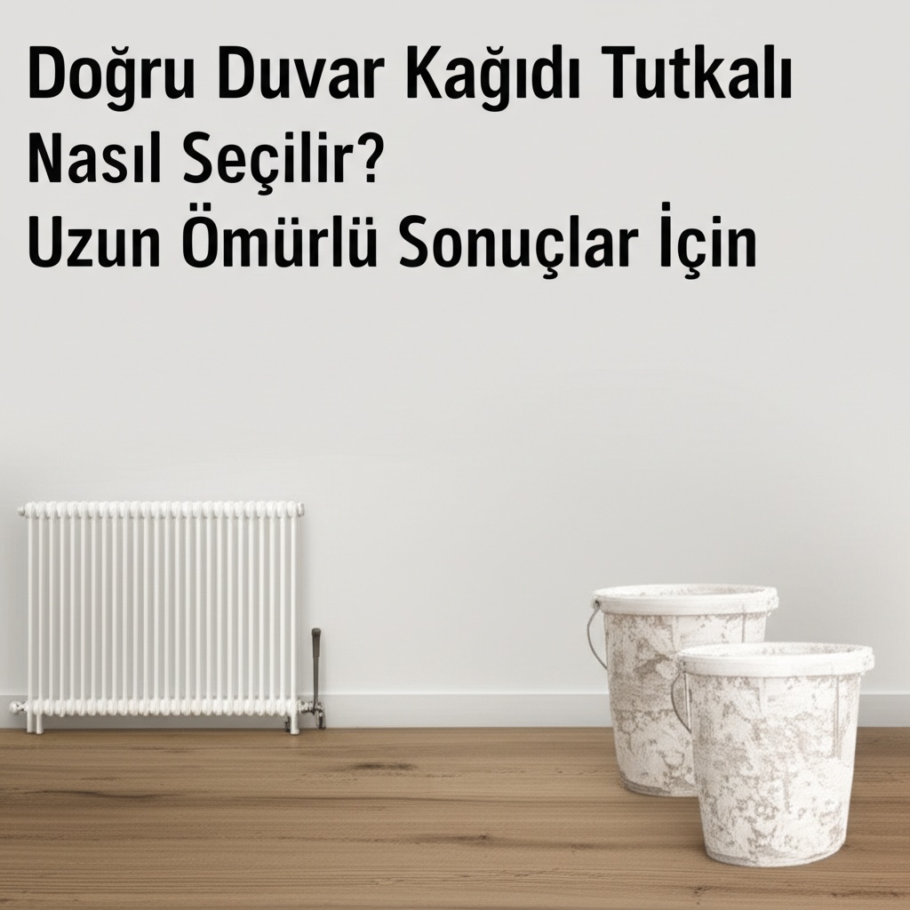 Doğru Duvar Kağıdı Tutkalı Nasıl Seçilir? Uzun Ömürlü Sonuçlar İçin
