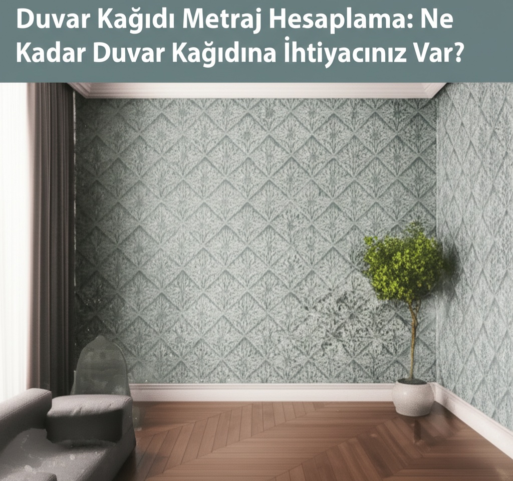 Duvar Kağıdı Metraj Hesaplama: Ne Kadar Duvar Kağıdına İhtiyacınız Var?