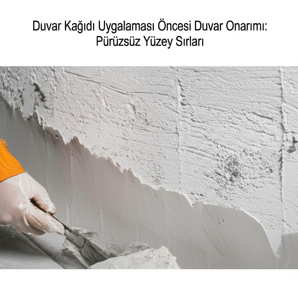 Duvar Kağıdı Uygulaması Öncesi Duvar Onarımı: Pürüzsüz Yüzey Sırları