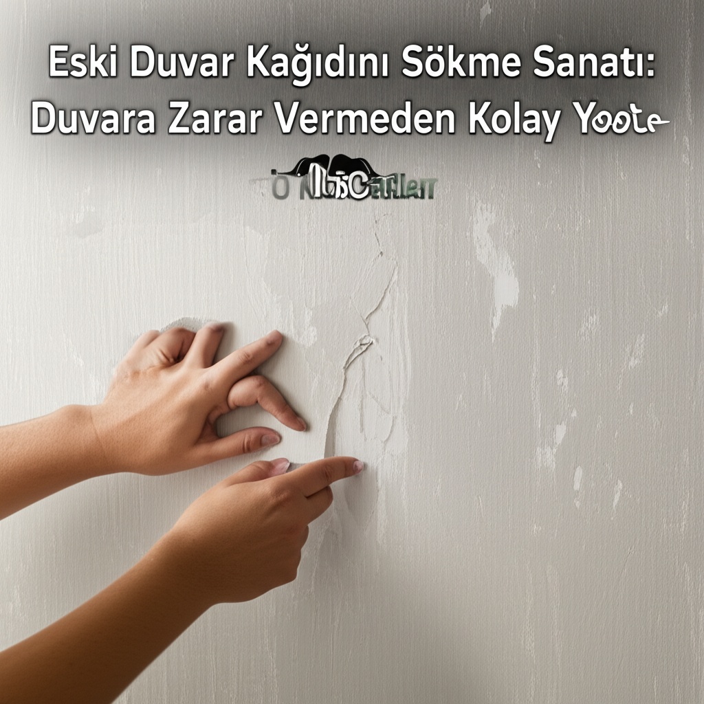 Eski Duvar Kağıdını Sökme Sanatı: Duvara Zarar Vermeden Kolay Yöntemler