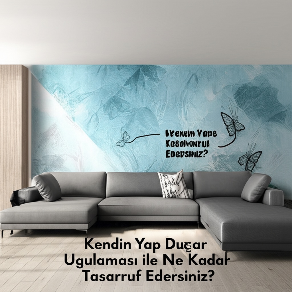 Kendin Yap Duvar Kağıdı Uygulaması ile Ne Kadar Tasarruf Edersiniz?