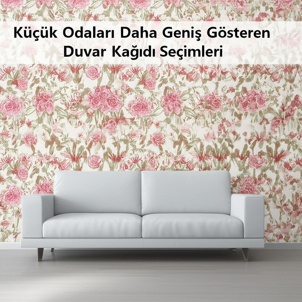 Küçük Odaları Daha Geniş Gösteren Duvar Kağıdı Seçimleri