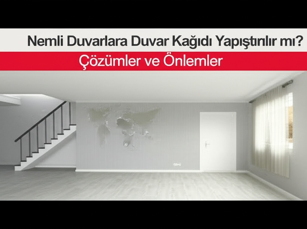 Nemli Duvarlara Duvar Kağıdı Yapıştırılır mı? Çözümler ve Önlemler