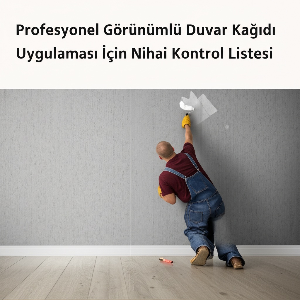 Profesyonel Görünümlü Duvar Kağıdı Uygulaması İçin Nihai Kontrol Listesi